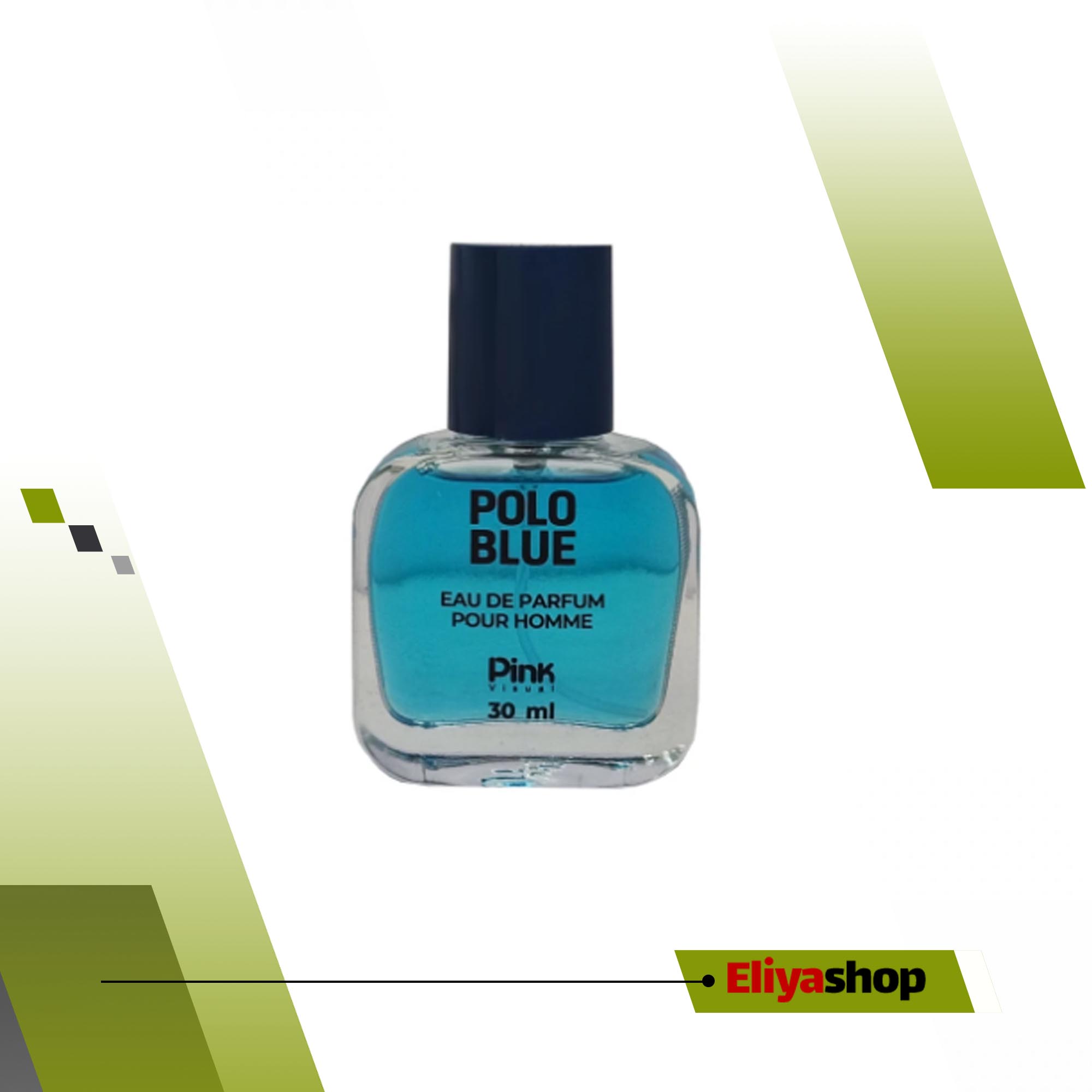 عطر جیبی مردانه پینک ویژوال مدل Polo Blue حجم 30 میلی لیتر